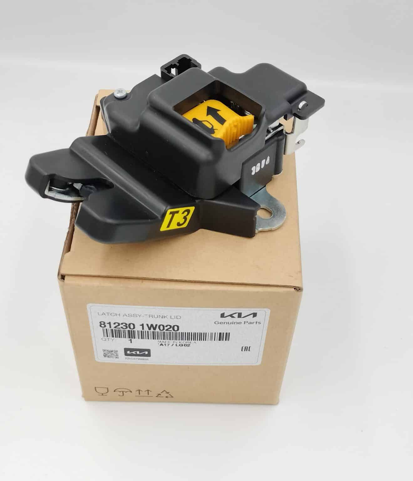 (SEDAN 20112017) KIA RIO TRUNK LID LATCH Kia Parts & Accessories