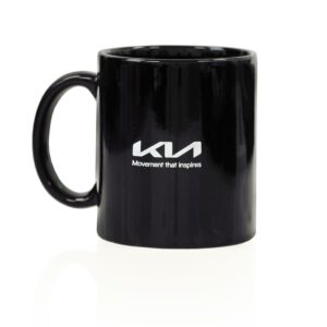 KIA BLACK COFFEE MUG 330ML