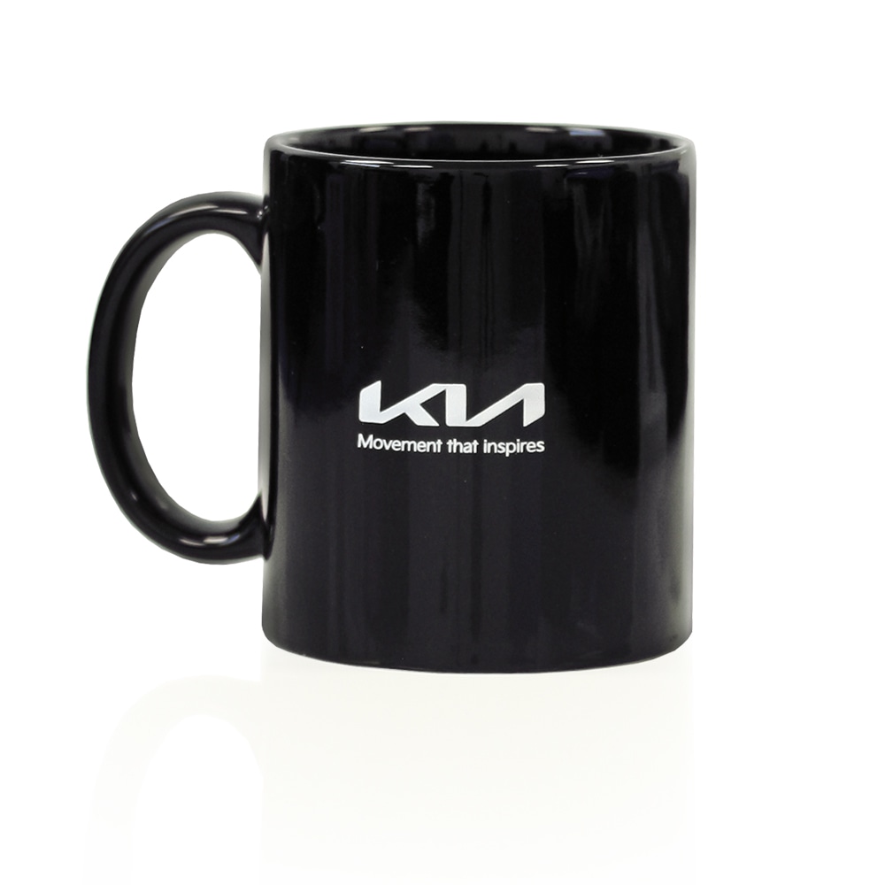 KIA BLACK COFFEE MUG 330ML - Image 2