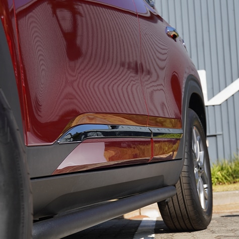 thumbnail image 2 of Chrome Rocker Panel Body Side Molding – Fit KA Models 2004-2019, 2-Piece Trim Kit 2 of 6